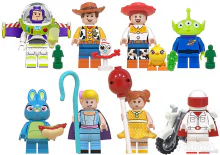 8 db-os Toy Story 4 mini figura szett