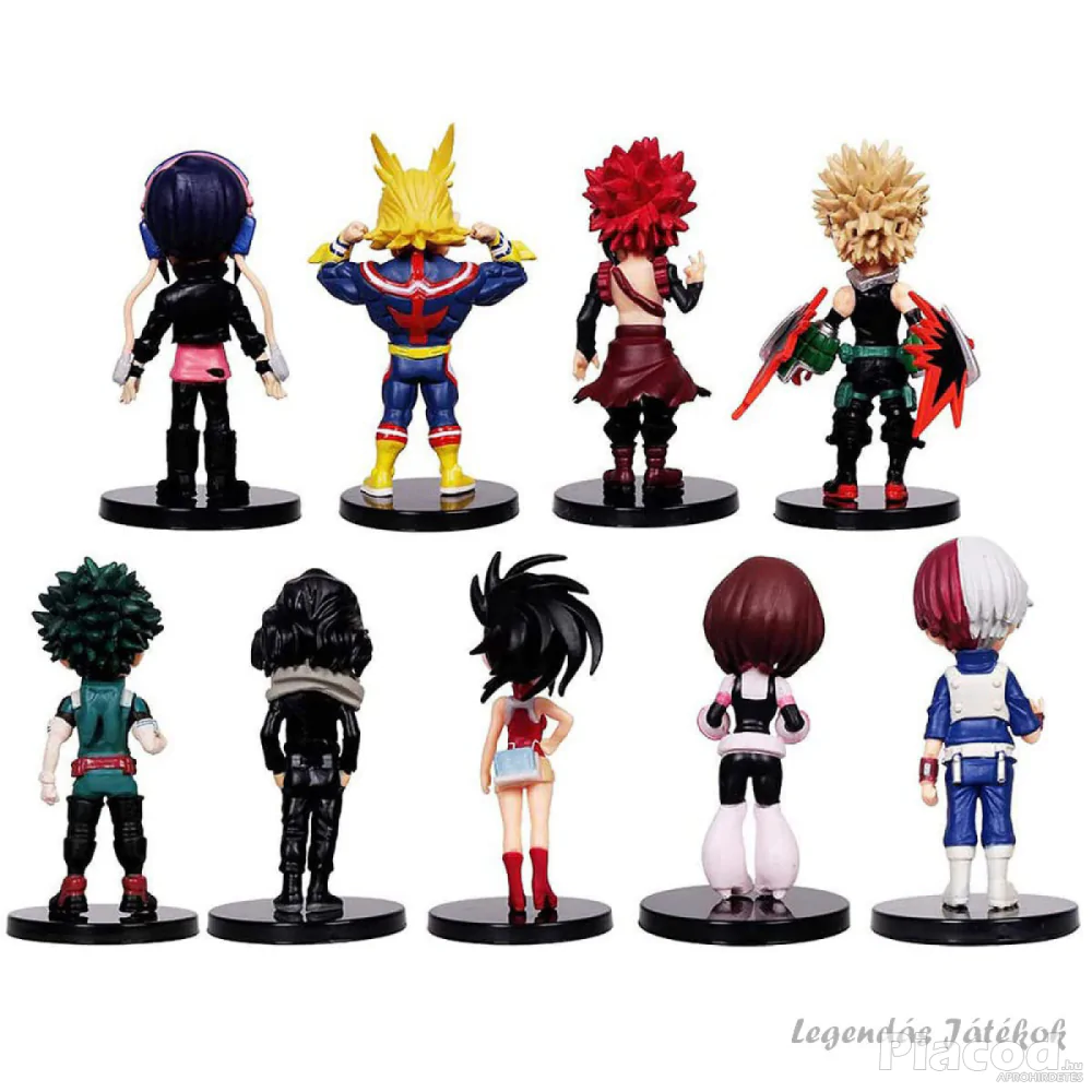 9 db-os My Hero Academia - Hősakadémia figura szett