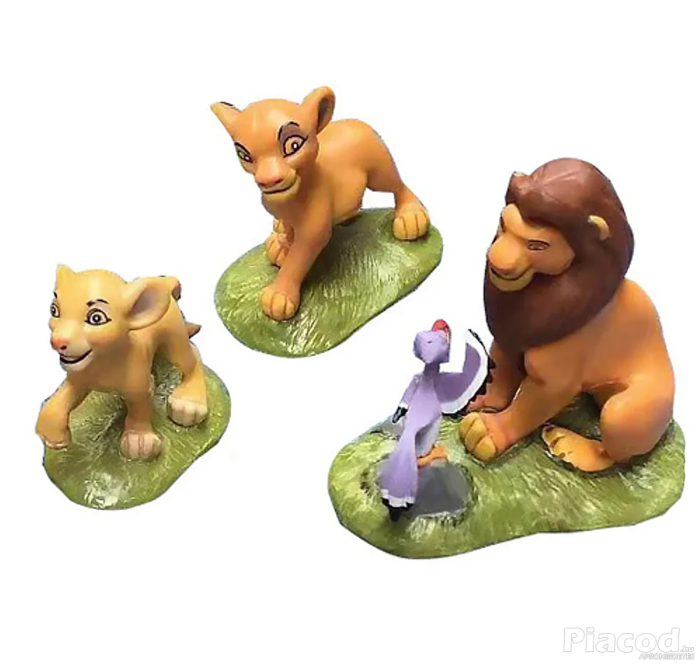9 db-os Oroszlánkirály Lion King figura szett