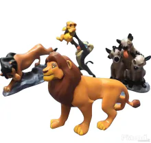 9 db-os Oroszlánkirály Lion King figura szett