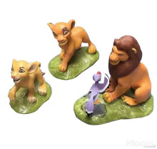 9 db-os Oroszlánkirály Lion King figura szett