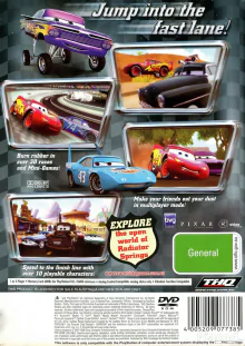 Disney Pixar Verdák Cars Ps2 lemezes játék