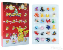 24 db-os Pokemon Adventi Kalendárium naptár figura szett