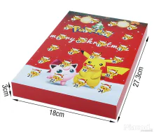 24 db-os Pokemon Adventi Kalendárium naptár figura szett