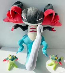 Dragapult Pokemon plüss 45 cm