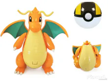 Pokemon labdába zárható Dragonite figura