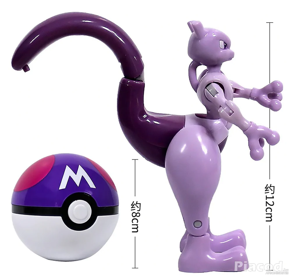 Pokemon labdába zárható Mewtwo figura