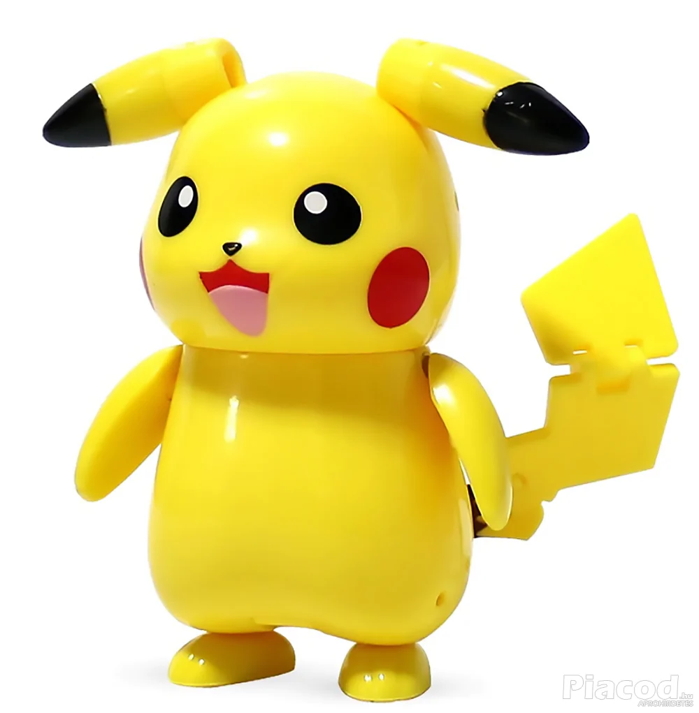 Pokemon labdába zárható Pikachu figura 10 cm