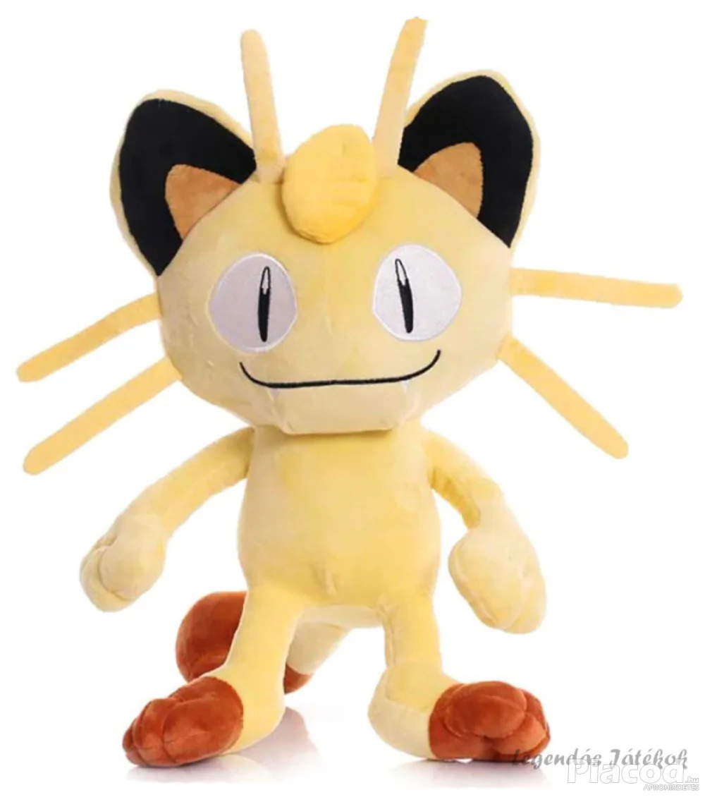 Pokemon Meowth plüss 20 cm