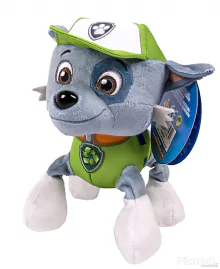 Mancs őrjárat - Rocky plüss 18 cm