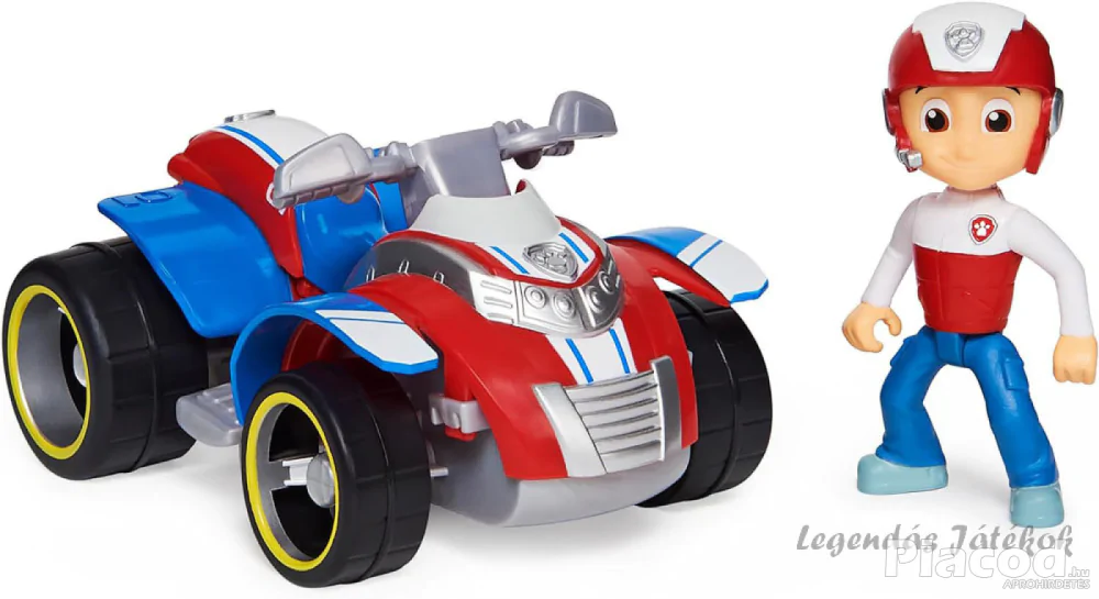 Mancs őrjárat - Ryder figura quad járgánnyal Spin Master