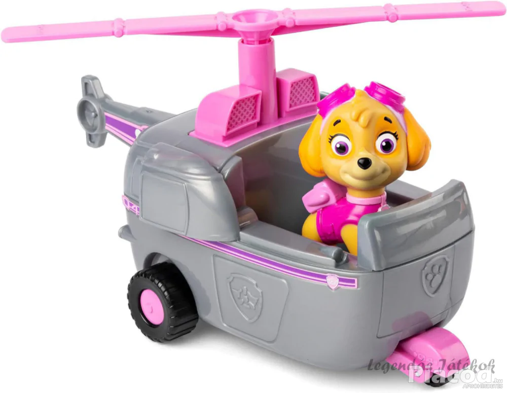 Mancs őrjárat - Skye figura helikopter járgánnyal Spin Master