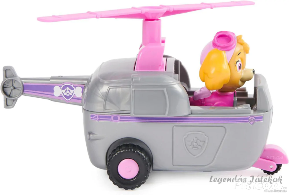 Mancs őrjárat - Skye figura helikopter járgánnyal Spin Master