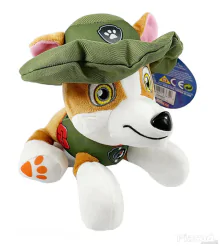 Mancs őrjárat - Tracker plüss 18 cm