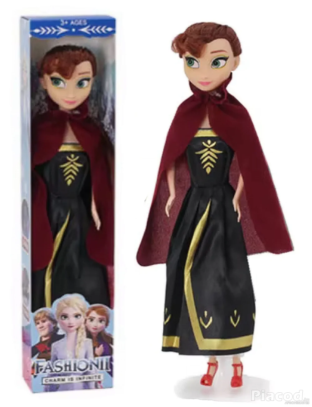 Jégvarázs Frozen Anna vagy Elza baba többféle 28 cm