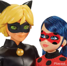 Miraculous Ladybug és Cat Noir Mission Accomplished baba szett Bandai