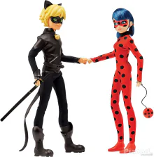 Miraculous Ladybug és Cat Noir Mission Accomplished baba szett Bandai
