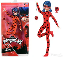 Miraculous Ladybug Katicabogár alap baba 26 cm Bandai