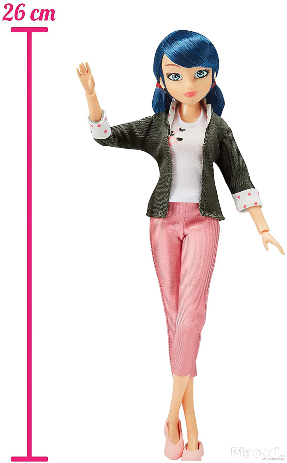 Miraculous Ladybug Superhero secret baba szett Bandai