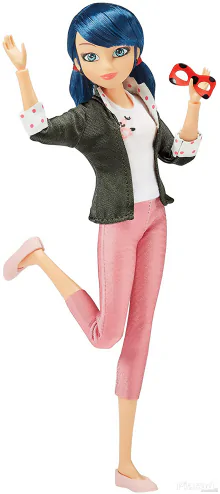 Miraculous Ladybug Superhero secret baba szett Bandai