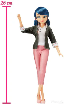 Miraculous Ladybug Superhero secret baba szett Bandai
