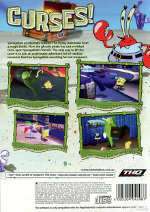 Spongyabob Atlantis Squarepantis Ps2 játék PAL