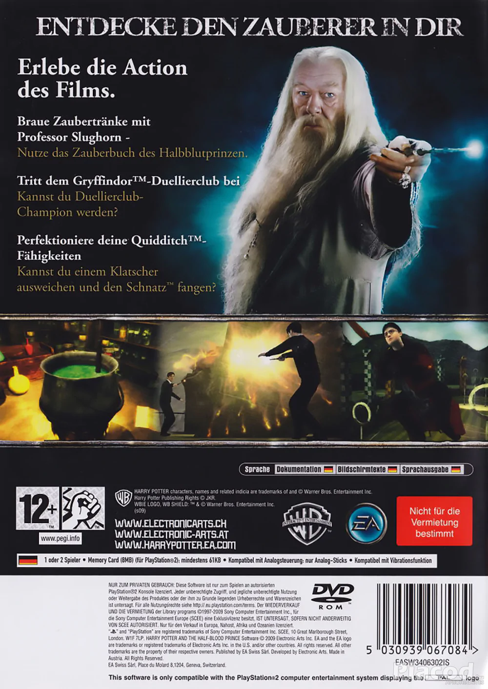 Harry Potter és a Félvér Herceg Ps2 lemezes játék