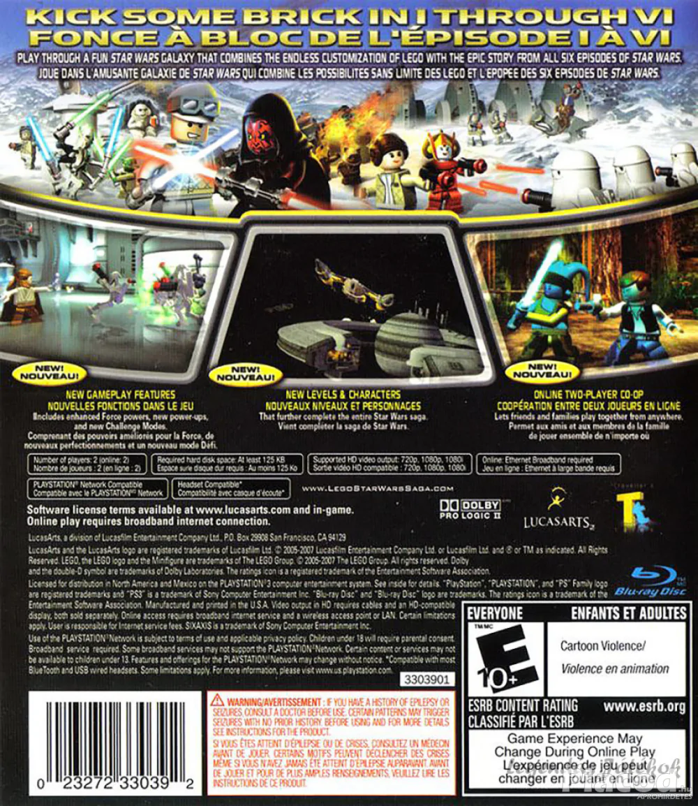 Lego Star Wars - The Complete Saga Ps3