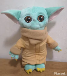 Star Wars Mandalorian Baby Yoda Grogu jellegű plüss 25 cm