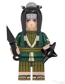 8 db-os Naruto mini figura szett lányokkal