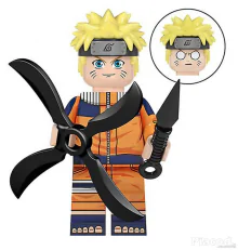8 db-os Naruto mini figura szett lányokkal