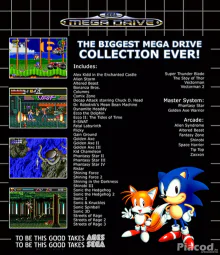 Sega Mega Drive Ultimate Collection Ps3 lemezes játék