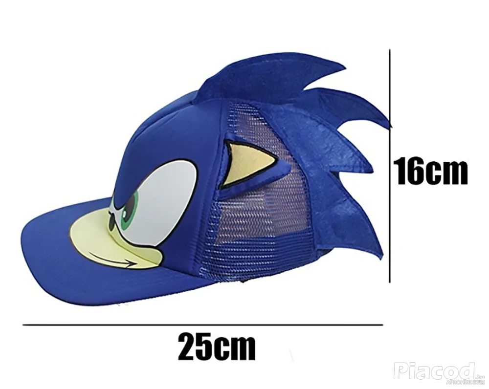 Sonic a sündisznó jellegű baseball sapka