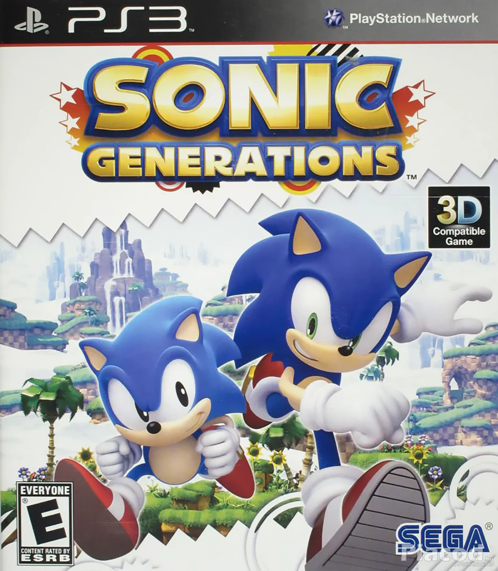 Sonic Generations Ps3 lemezes játék