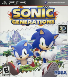 Sonic Generations Ps3 lemezes játék