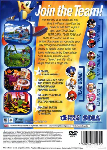 Sonic Heroes Ps2 lemezes játék PAL