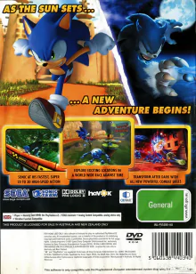 Sonic Unleashed Ps2 lemezes játék PAL