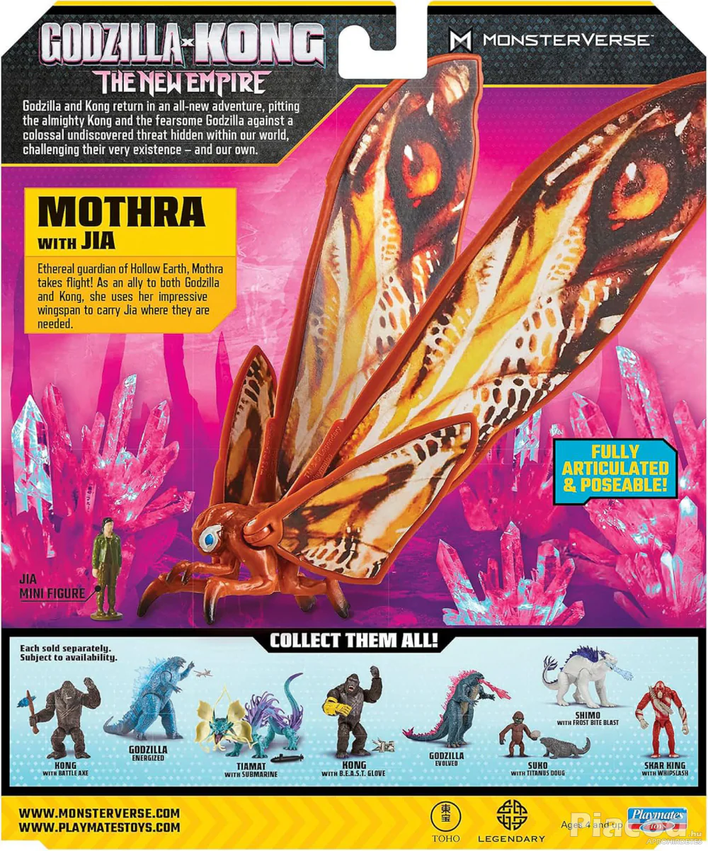 Godzilla X Kong The New Empire - Mothra figura Monsterverse