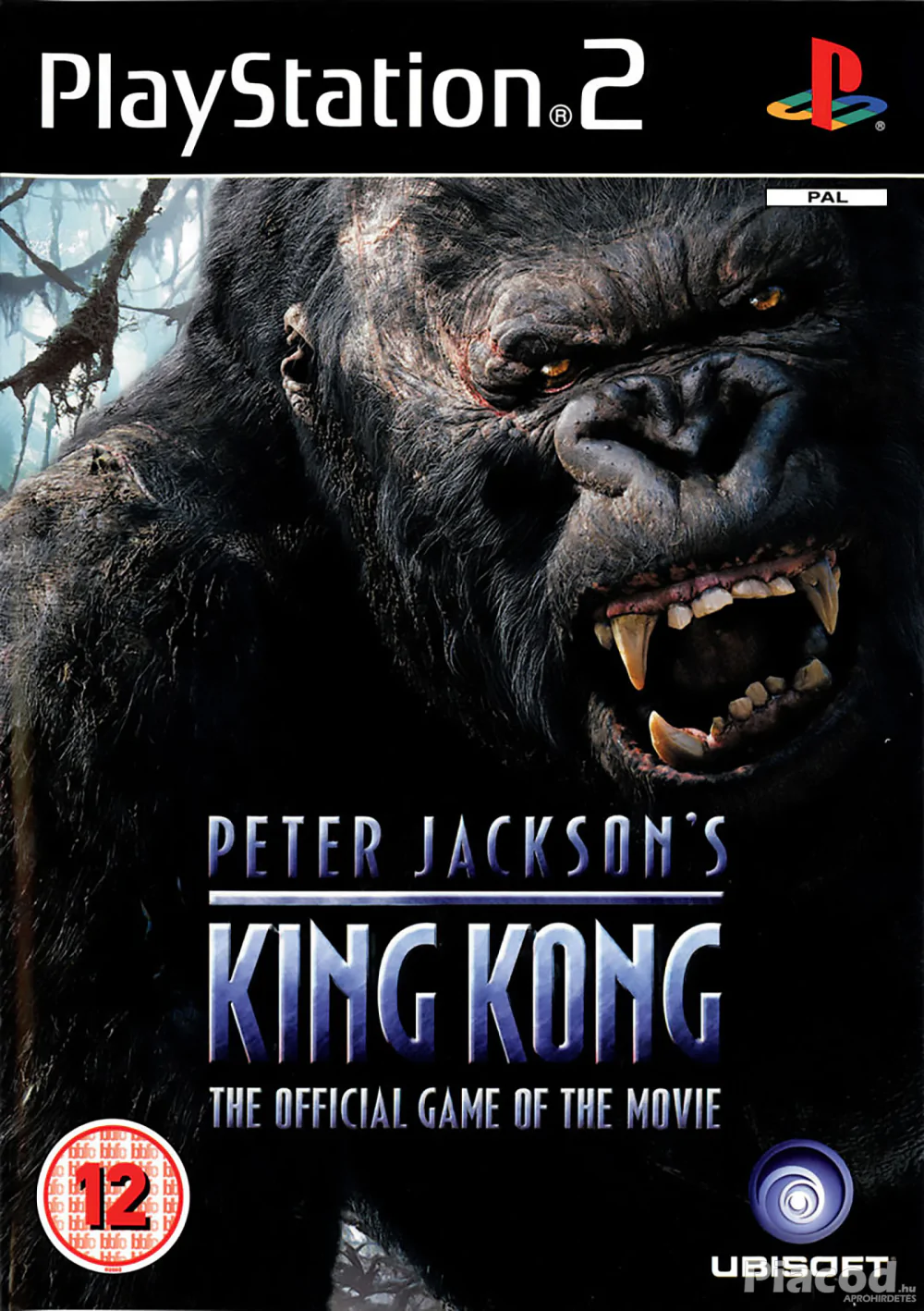 Peter Jackson's - King Kong official Ps2 lemezes játék PAL