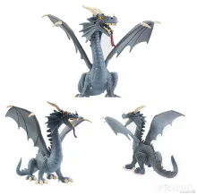 Kék sárkány figura 20 cm