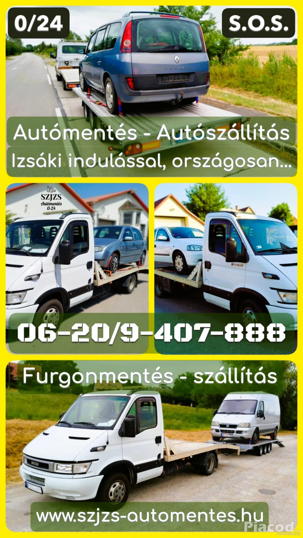 Autómentés Izsák Kecskemét Kiskőrös Solt