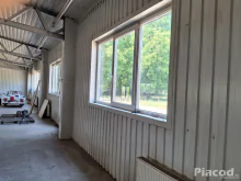2100 m2-es acélvázas raktár\gyárépület, 1.2 ha telken