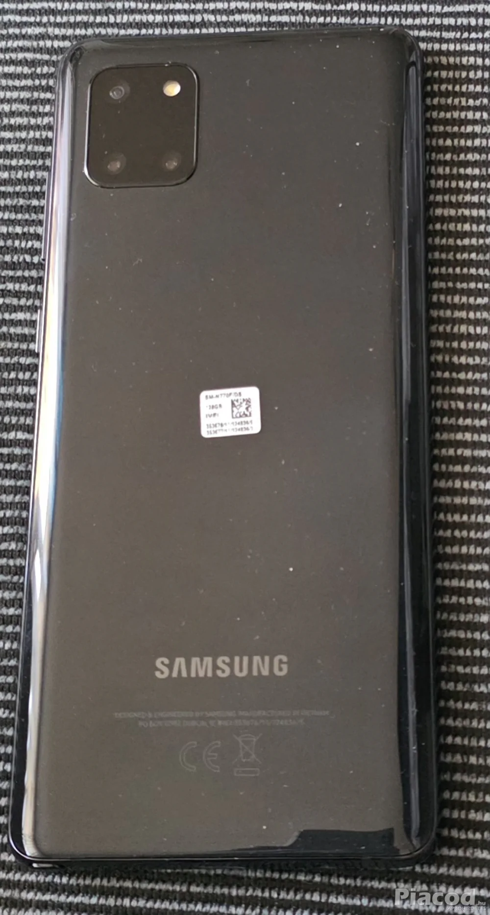 Samsung Galaxy Note 10 Lite alig használt, fóliás, hibátlan újszerű állapotban eladó!