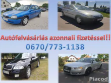 Autófelvásárlás Debrecen – azonnali készpénzes fizetéssel