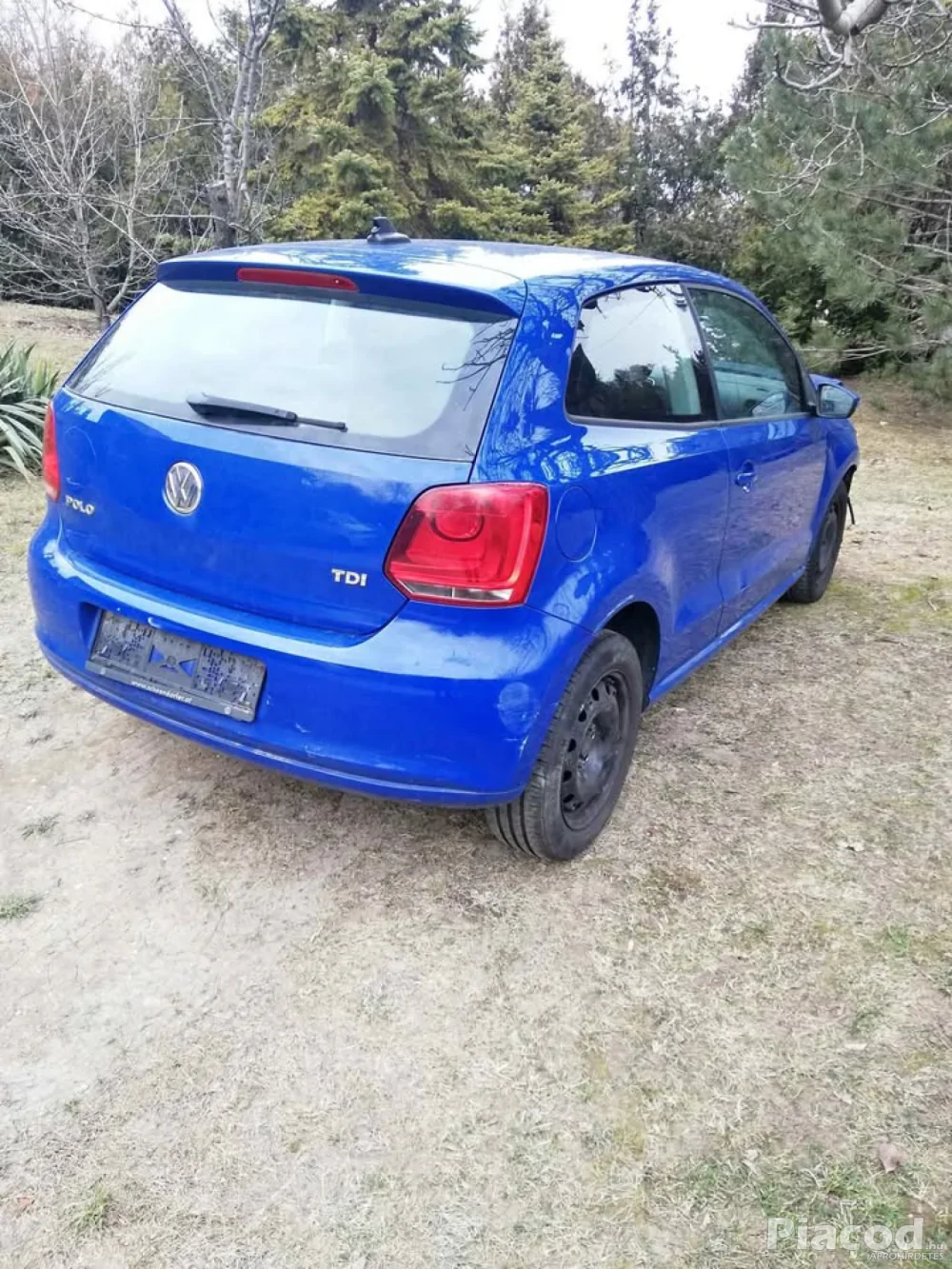 Kék 2012 VW POLO 6R 1.2 TDI CFW