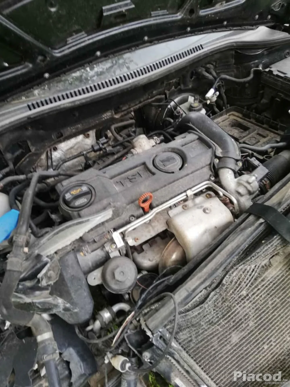 Seat Leon 1.4tfsi CAX motor 6-os kézi váltó alkatrészei