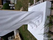 Szárnyas Angyal márvány szobor