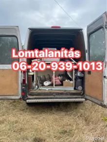 ️ Lomtalanítás – gyors, megbízható munka! Hívj most: 0620 939 1013