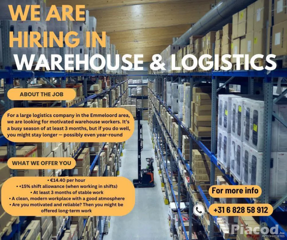 Kulfoldi munka, Order-picking.