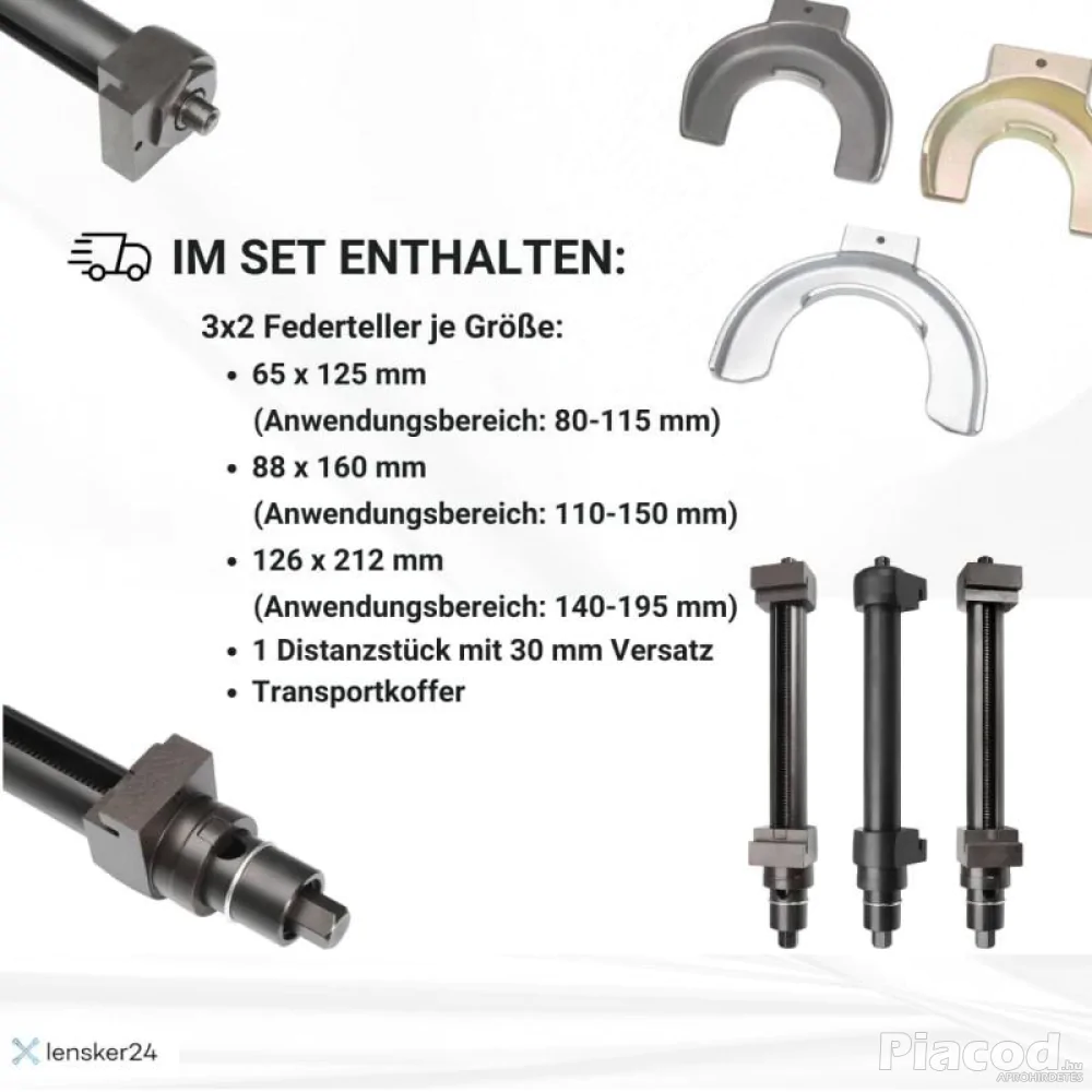 Rugó összehúzó készlet - Monobloc villa